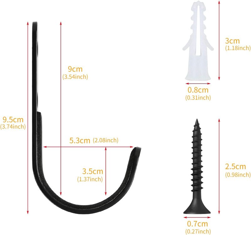 Bow Wall Mount Hanger - Universal Archery Compound Bow Holder for Storage & Display | Crossbow Rack