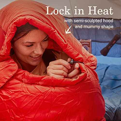 Coleman Sleeping Bag?Tidelands 40¡Æ Mummy Sleeping Bag for Adults