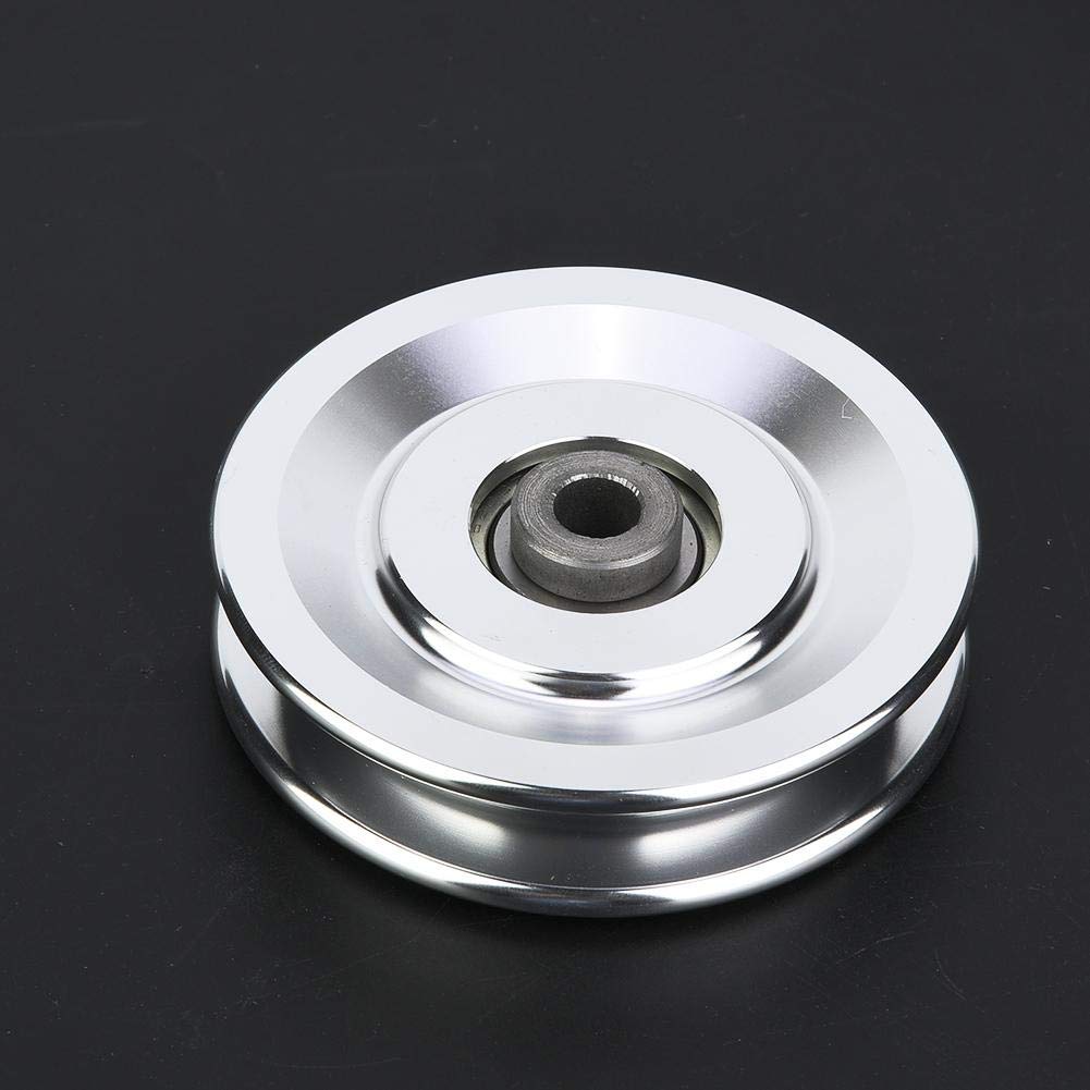 Portable Fitness Bearing Pulley Aluminium Alloy Strength Training Accessory Home Gym Equipment 1 Pcs(??90mm)