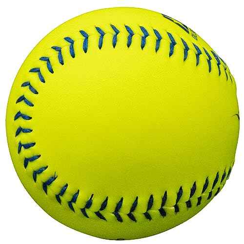 Baden USSSA Classic M Slowpitch Softballs - 12" Synthetic Cover for Enhanced Durability | Official Game Balls for Competitive Play | 12-Pack