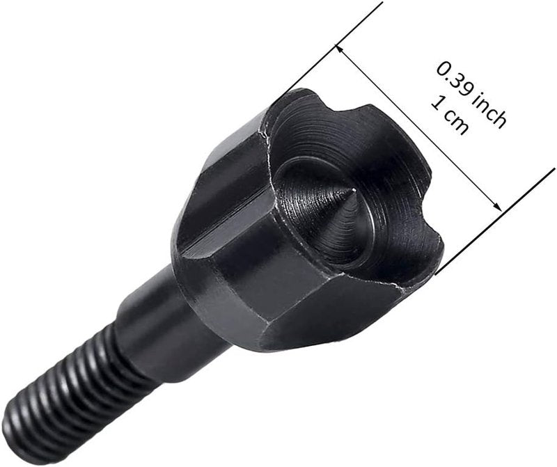 Small Game Broadheads - 100/125 Grain Judo Points Arrow Tips | 12 Pack Screw-In Design