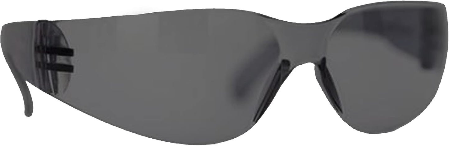 BISON LIFE Clear Safety Glasses - ANSI Z87.1 Scratch & Impact Resistant Eye Protection | Unisex Goggles