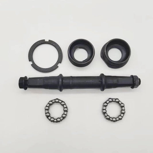 ZZRSDAN 5S Bicycle Bottom Bracket Cycle Crank Axle Square Taper, Bottom Bracket Axle