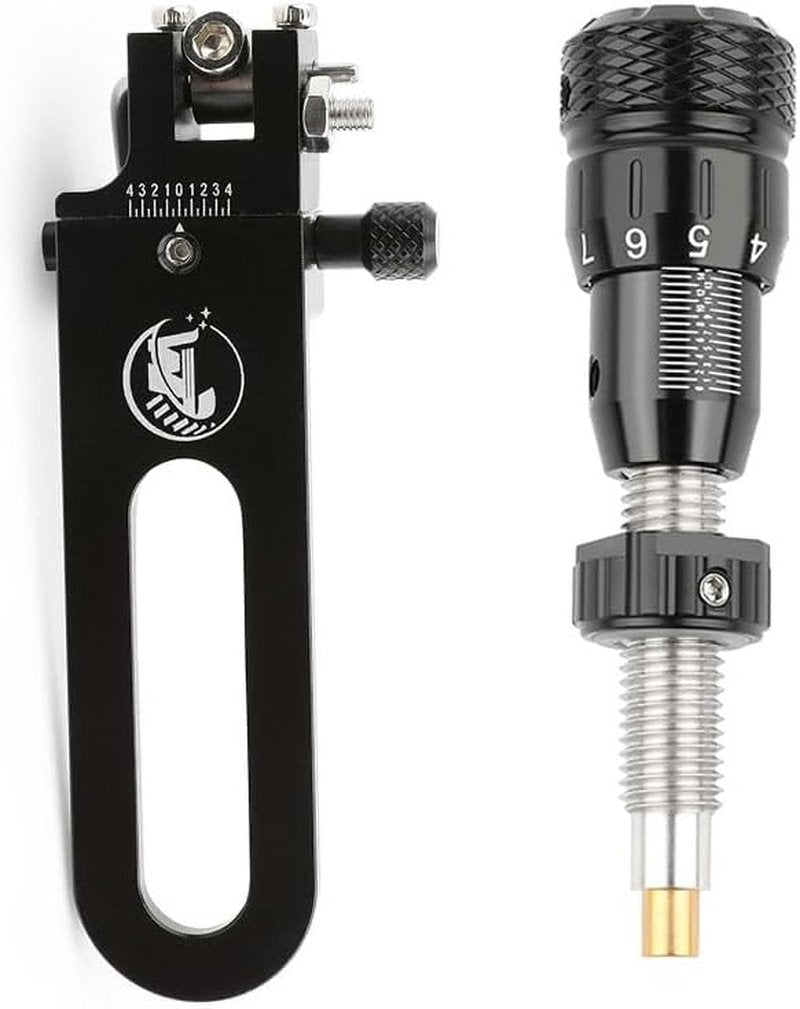 Archery Magnetic Arrow Rest - Adjustable Cushion Plunger for Recurve Bow | Right Hand