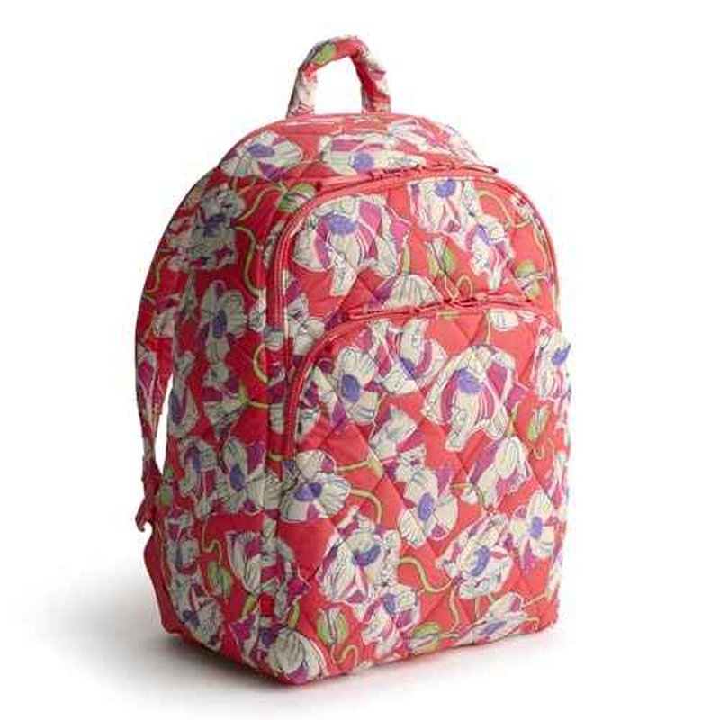 Vera Bradley Featherweight Westover Hybrid Backpack, Swirling Poppies