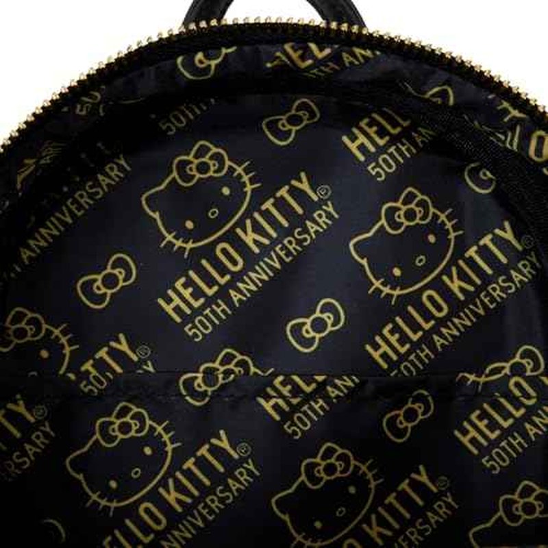 Loungefly Sanrio 50th Anniversary Metallic Gold Mini Backpack