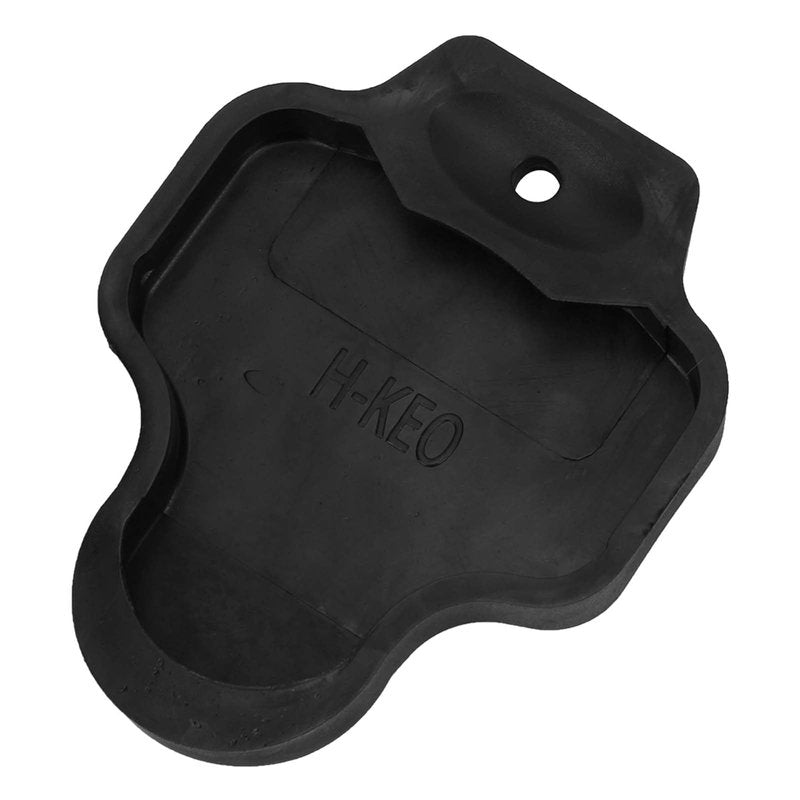 RASTKY Look KEO Bike Cleats Protector Cover, Comfortable Walking and Mud Prevention for Cyclists, Black Rubber