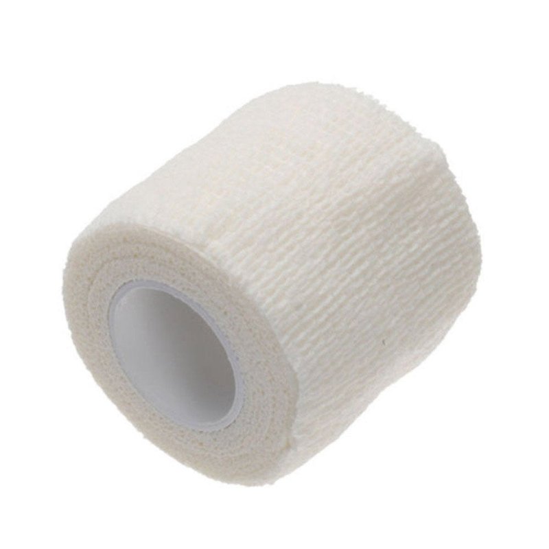 ESUPPORT 2 Inches X 5 Yards Self Adherent Cohesive Wrap Bandages Strong Elastic First Aid Tape for Wrist Ankle White Pack of 10