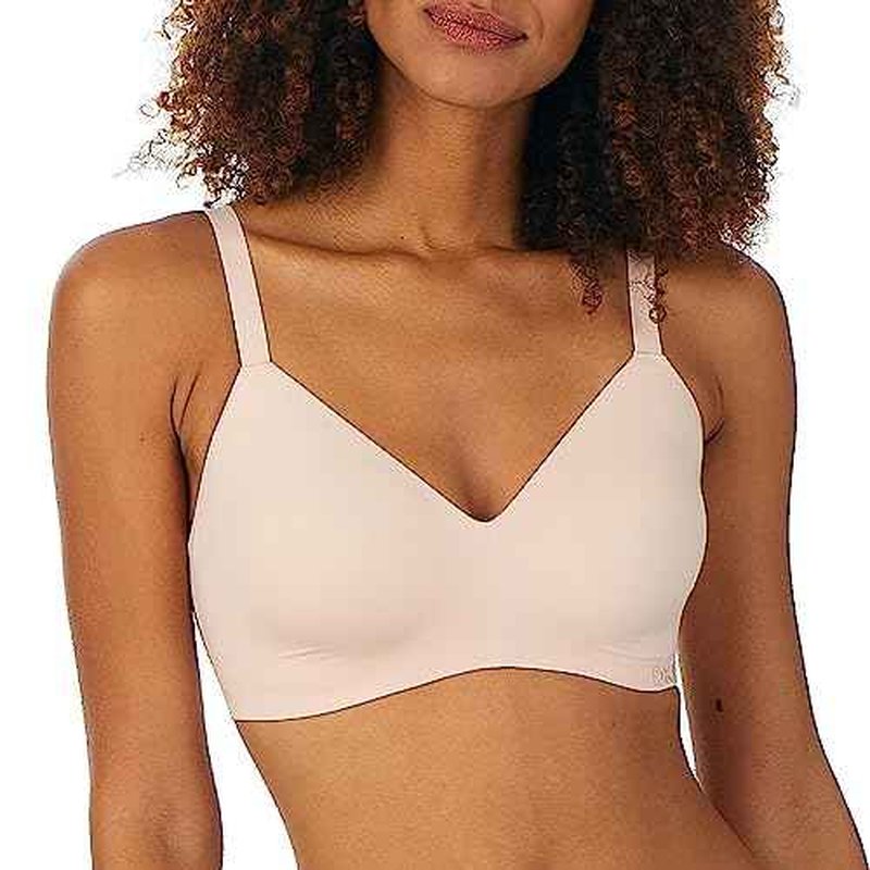 DKNY Women's Active Comfort Sports Bra, Light Impact