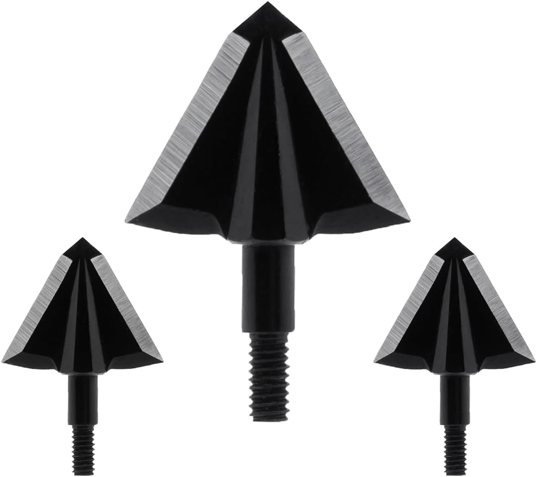 OZCUT Elite Series 2 Blade Broadhead - Precision Hunting Arrows | 3 Pack