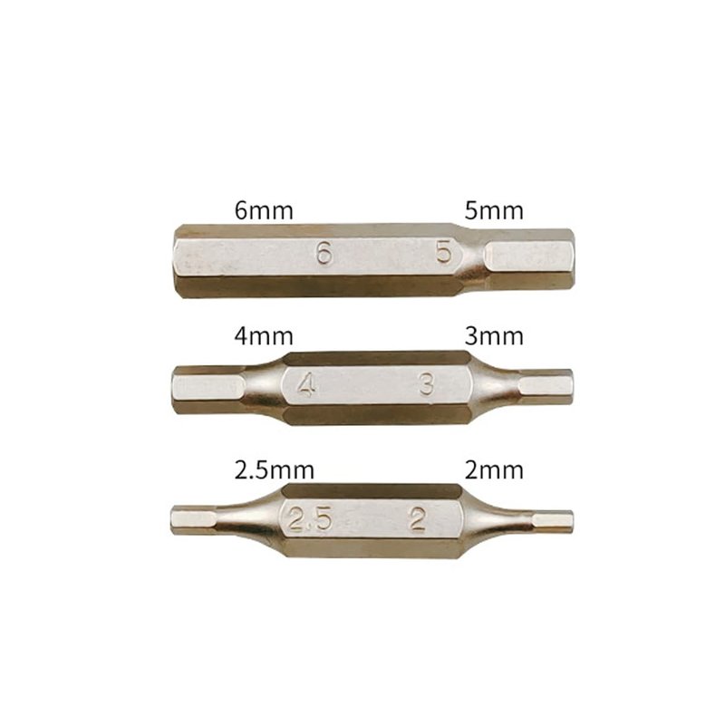 HOUSON Bicycle Torx Wrench, Multifunctional Y-Wrench Spanner Tool for Bicycle Repair, 6-Way Allen Key (2-6 mm), BT060