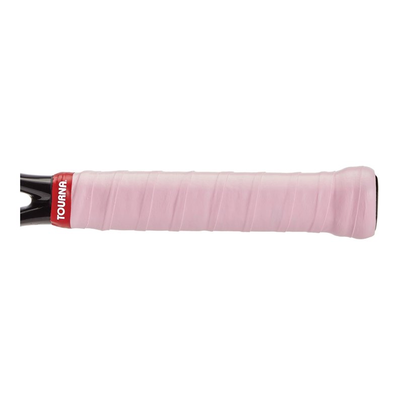 Tourna Tac 10 Pack Tacky Feel Tennis Grip, Pink , X-Large
