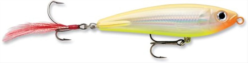Rapala X-Rap Subwalk 09 Fishing Lures (Bone Chartreuse, Size- 3.5)