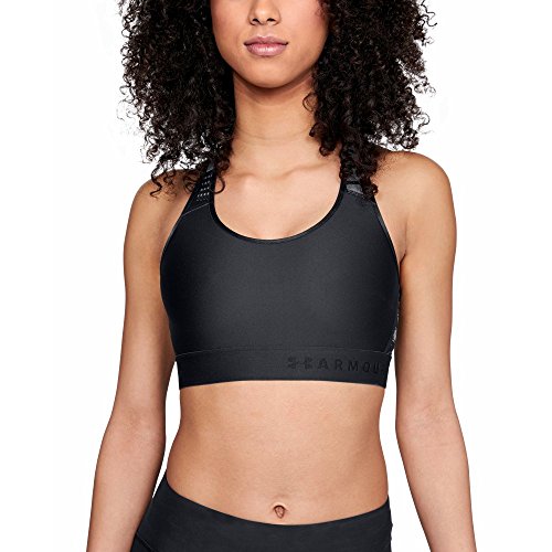 Under Armour Women's Armour Mid Keyhole Mesh Sports Bra