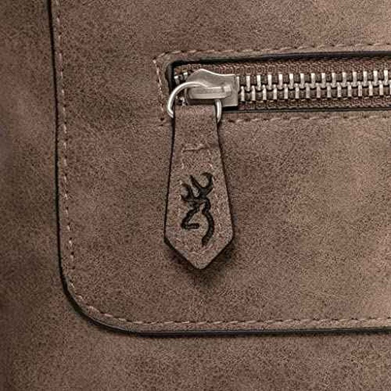 Browning Women's Concealed Carry Purse, Premium Holstered Handbag With Safety Locking Option