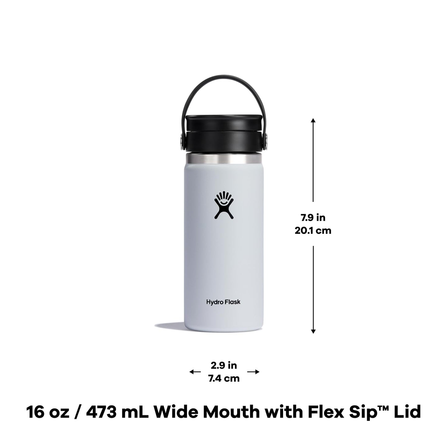 16 Oz Wide Mouth Flex Sip Lid Fossil