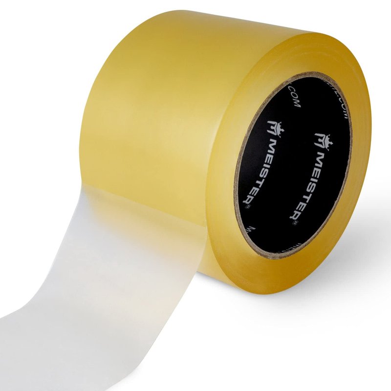 Meister Deluxe 8mil Mat Tape for Wrestling, Grappling and Exercise Mats - Clear - 3" x 84ft - 1 Roll