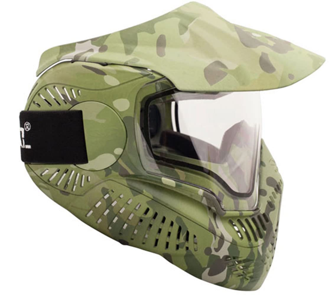 Valken Paintball MI-7 Goggle/Mask with Dual Pane Thermal Lens - MULTICAM