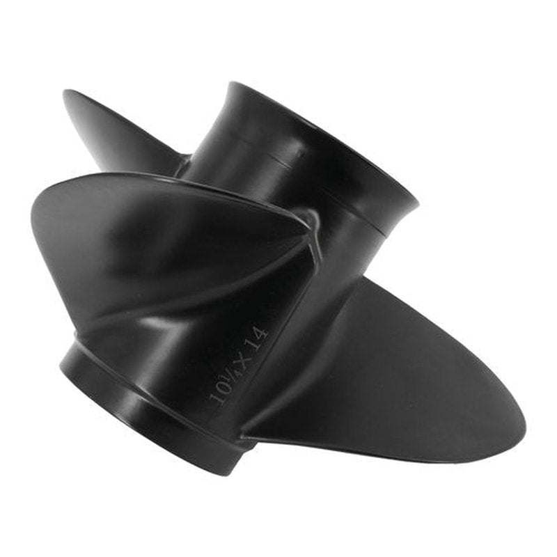 Dokili Upgrade Aluminum Boat Propeller 48-73138A45 for Mercury Outboard Engine 25-70HP 10-1/4x14 Pitch 13-Spline Tooth, RH, Hub Kits Included