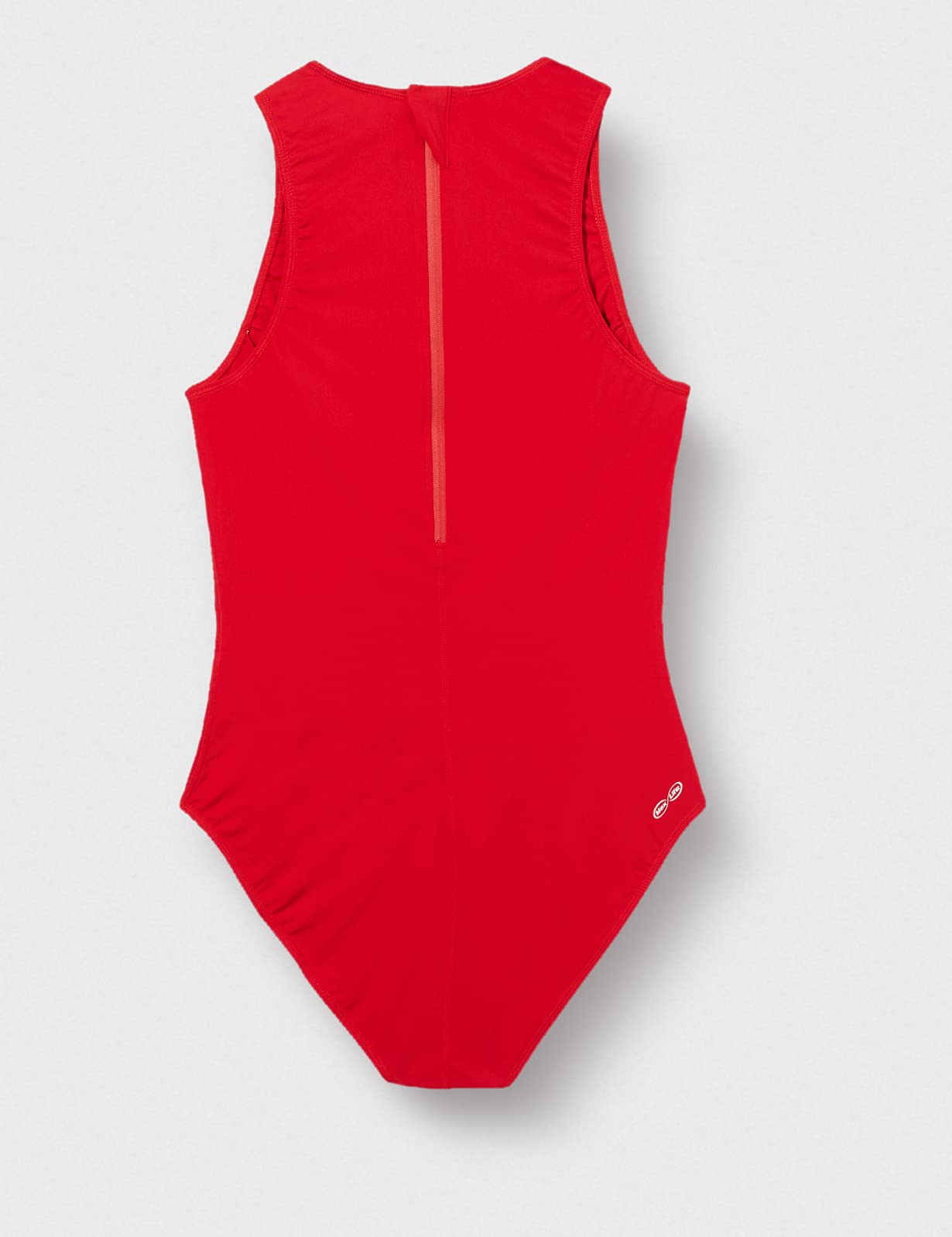 Arena Women's Standard Solid Waterpolo One Piece Swimsuit, Red, 30