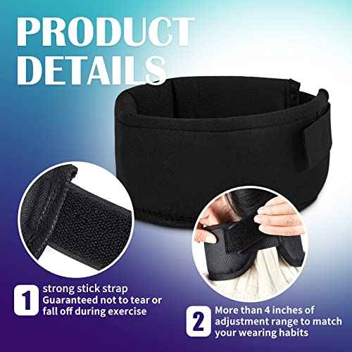 Taiyin 2 Pcs Winter Hockey Neck Guard Sports Cut Resistant Neck Guard Collar Protector for Youth Adult Paintball Ice Hockey Protective Gear, Black