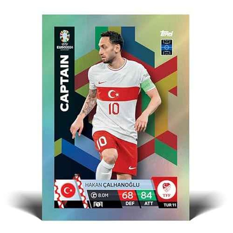 Topps Official Euro 2024 Match Attax - Eco Mega Multipack (Reduced Packaging Version) - Contains 32 EURO 2024 Match Attax cards plus 2 random Limited Edition cards.