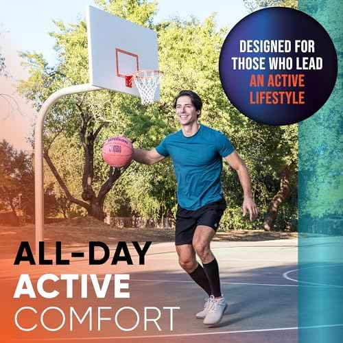 Calf Compression Sleeves for Men and Women - Footless Compression Socks Support for Varicose Vein, Nursing, Pregnancy, Running - PhysFlex Leg Sleeve Brace for Shin Splints, Pain Relief (Pink, Medium)