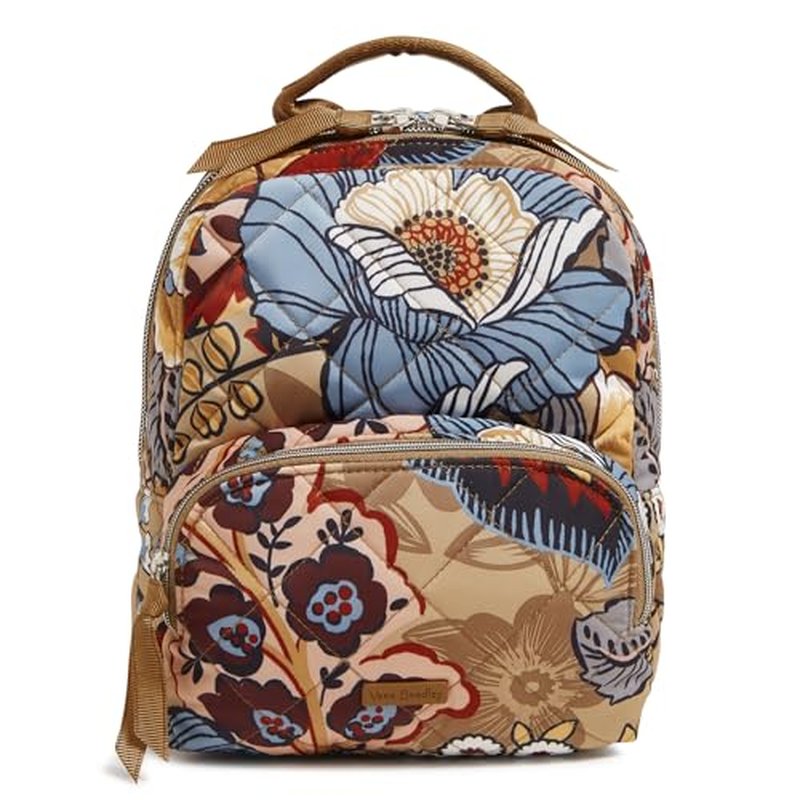 Vera Bradley Performance Twill Small Backpack, Botanical Beauty