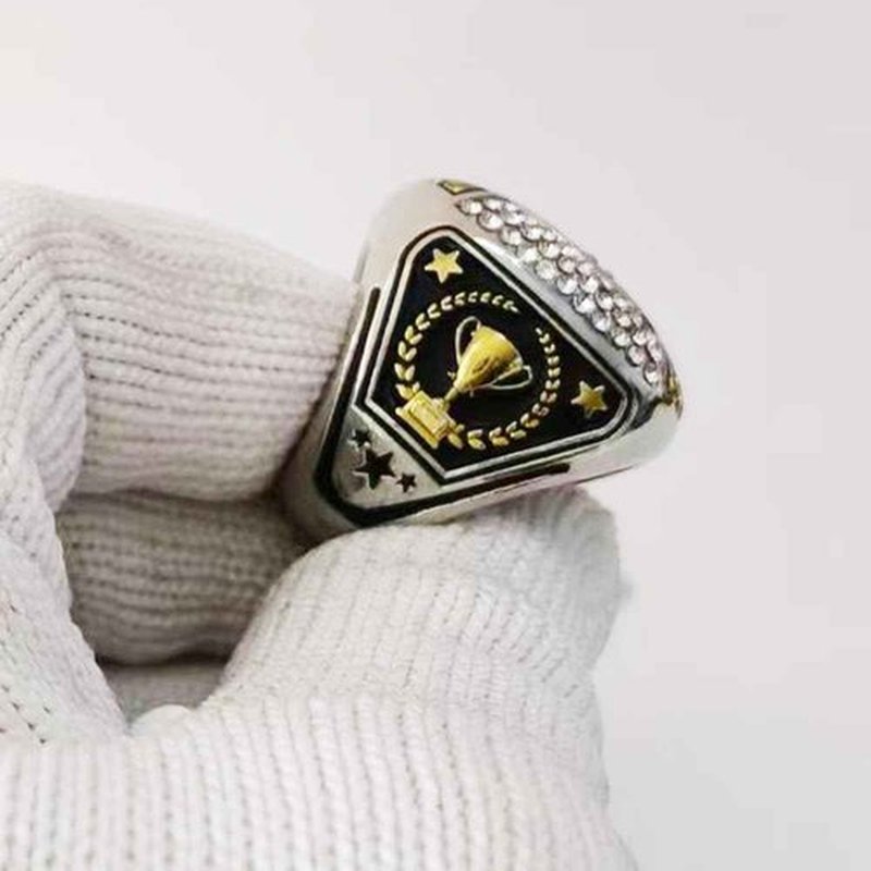 guancrown Baseball Championship Ring Trophy Award Gift Tournament Champions or Finalists Champion Ring (12 pcs Rings, Size 8)