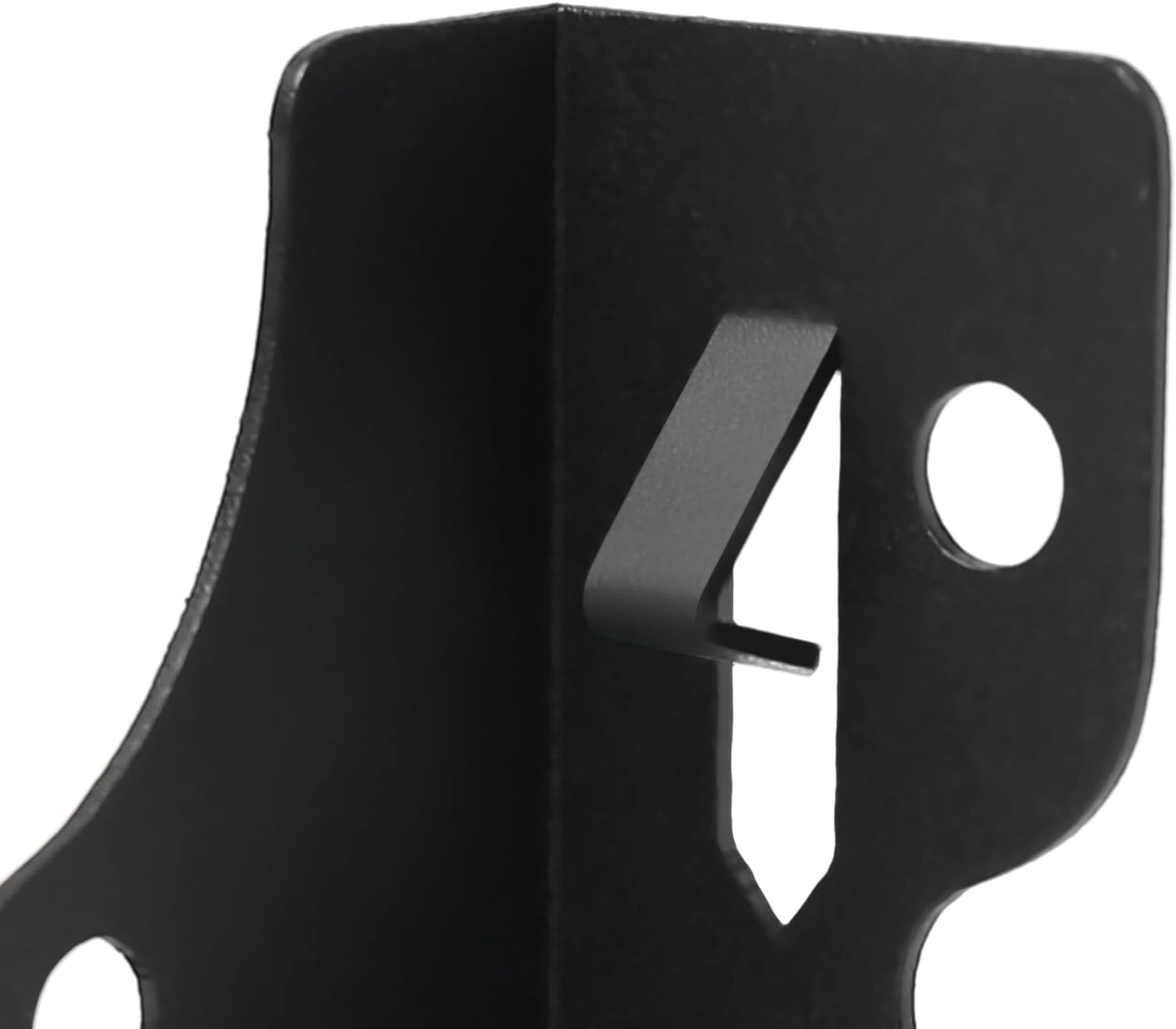 2x8 Joist Hangers - 24 Pcs Black Powder Coated Hurricane Ties | Durable Tie Brackets for Rafters & Ceiling Joists