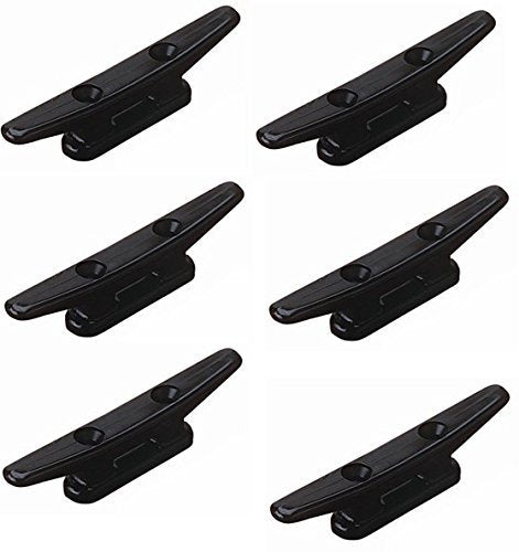 H2o Kayaks Boat Kayak Canoe Cleat 3 Inch Pack 6 Black Strong Nylon …