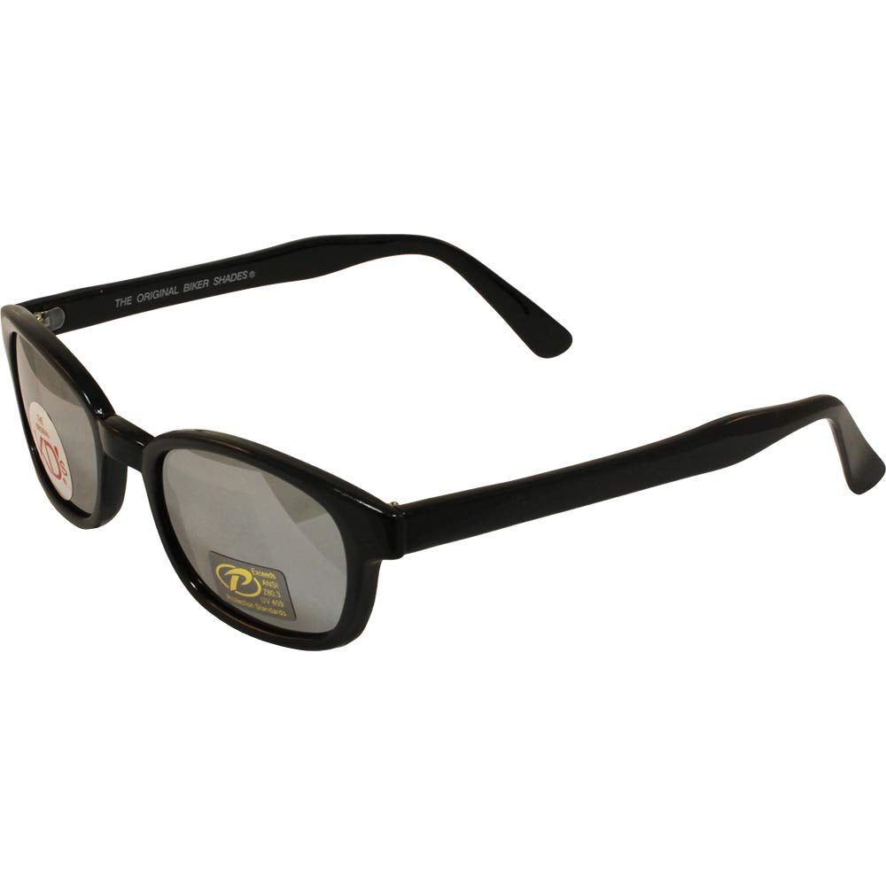 X-KD's Unisex-Adult Biker sunglasses Silver/Smoked One Size
