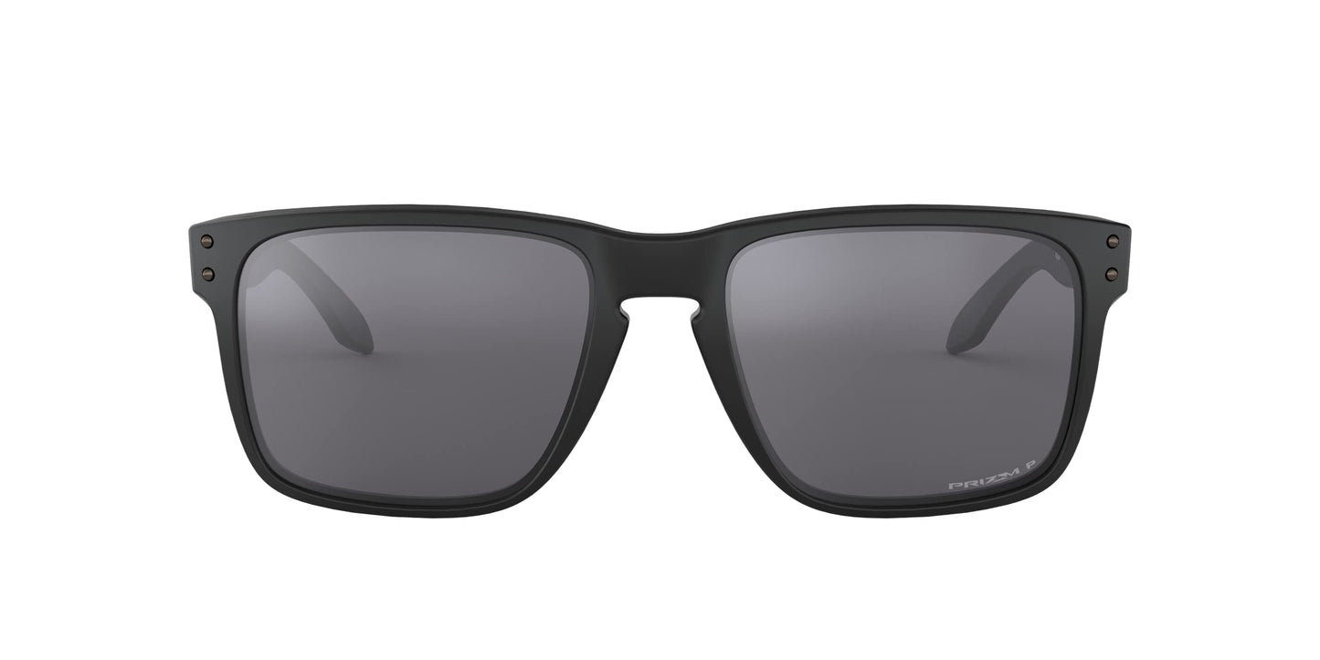 Oakley Men's OO9417 Holbrook XL Square Sunglasses, Matte Black/Prizm Black Polarized, 59 mm