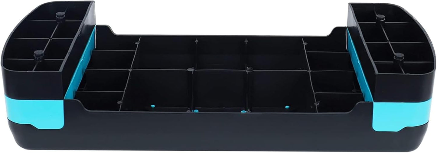 Aerobic Step Platform Trainer - Adjustable 2-Level Risers | 400 lb Weight Capacity, Non-Slip Design