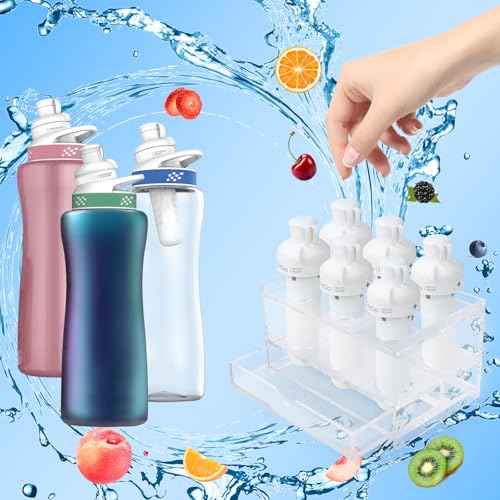 6 Holes Flavor Cartridge Holder For Cirkul,With Drip Tray, Sip Flavor Stable Cartridges Holder Compatible With Cirkul,Acrylic sips Stands