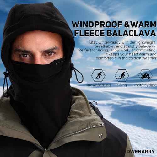 Winter Face Mask for Men Women,Balaclava Ski Mask for Cold Weather, Snowboarding Gear,Snowboard Mask