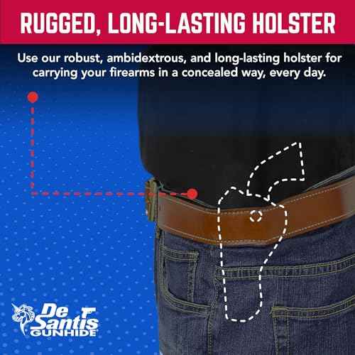 DeSantis The Wild Hog Hybrid Gun Holster, Fits S&W N 6"-6 1/2", D/W 41VH, 44VH 6", COLT Anaconda 6", S&W Classic Hunter 6 1/2", Built from 1060D Senior Ballistic Nylon, Ambidextrous