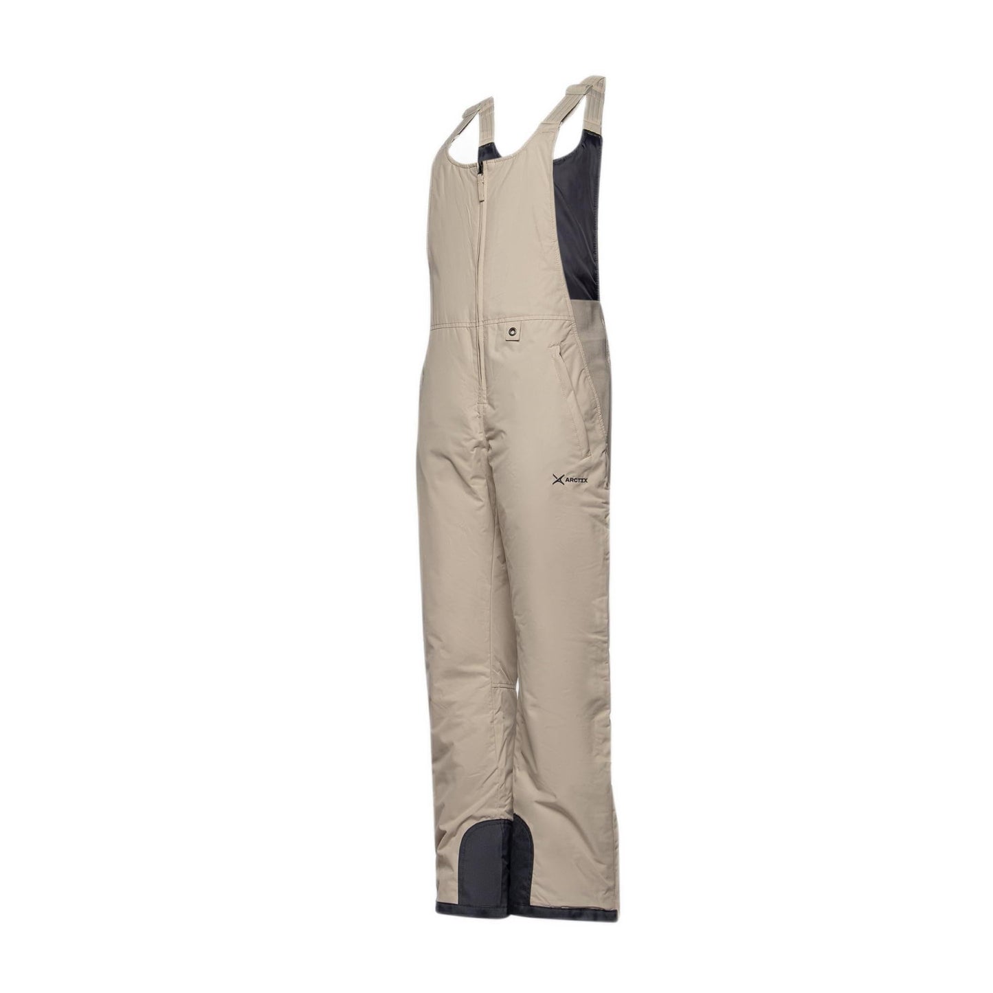 Arctix Women's Essential Insulated Bib Overalls, Stone, Medium