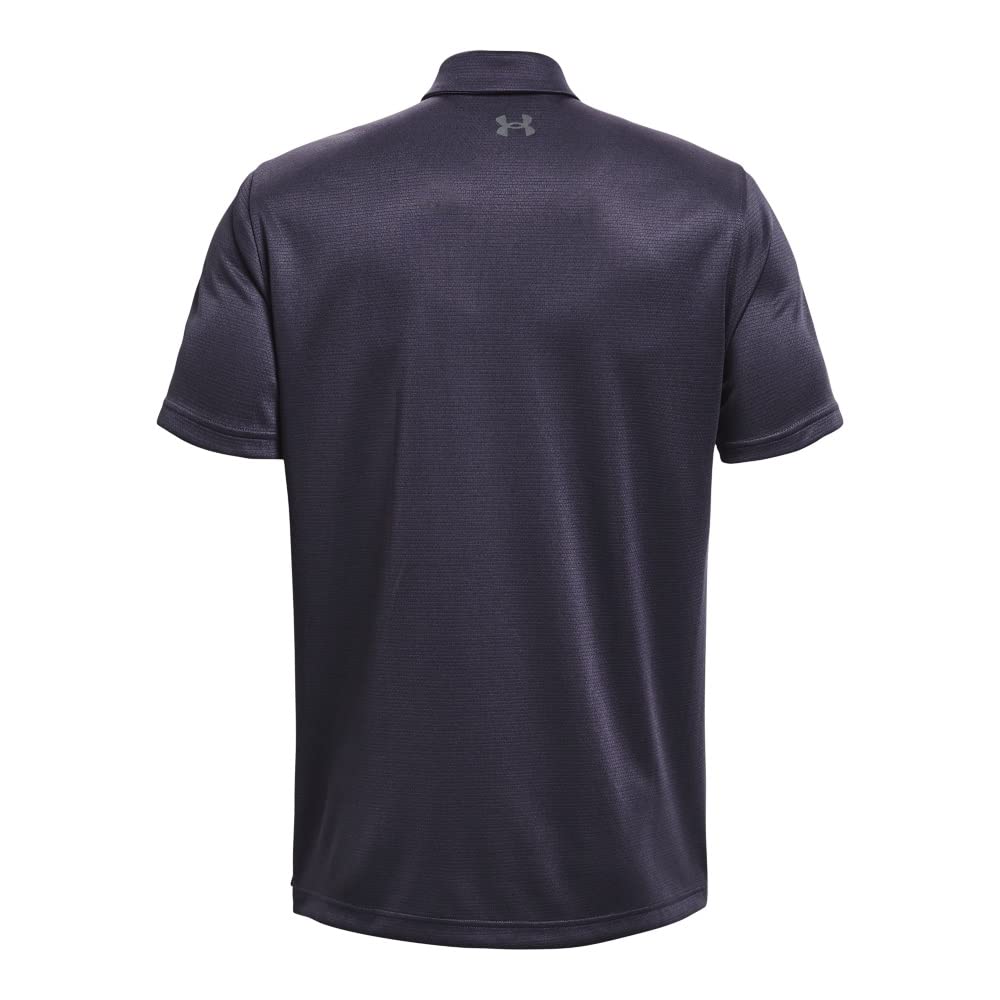 Under Armour Men's Tech Golf Polo, (559) Tempered Steel/Pitch Gray/Pitch Gray, 3X-Large