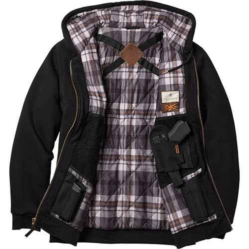 Legendary Whitetails Men's Concealed Carry Guard Insulated Full Zip Hooded Sweatshirt