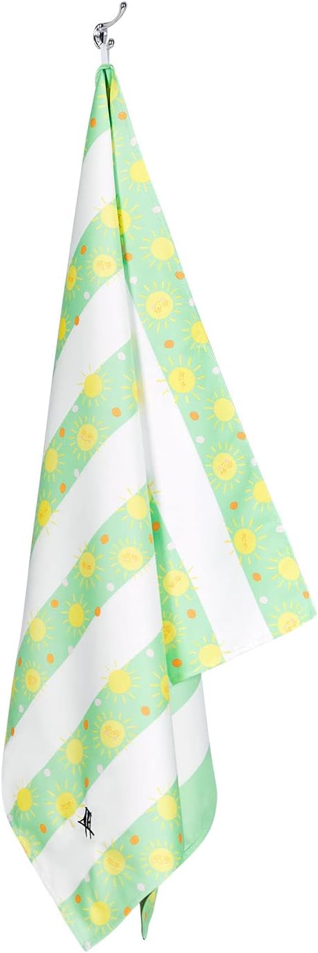Beach Towel - Quick Dry, Sand-Free, Compact & Lightweight | 100% Recycled, Large (160x90cm)