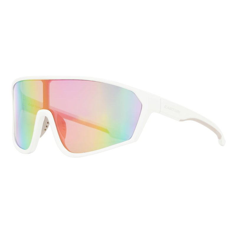 Easton Youth Ace Jr. Shield Sunglasses, White, 129mm