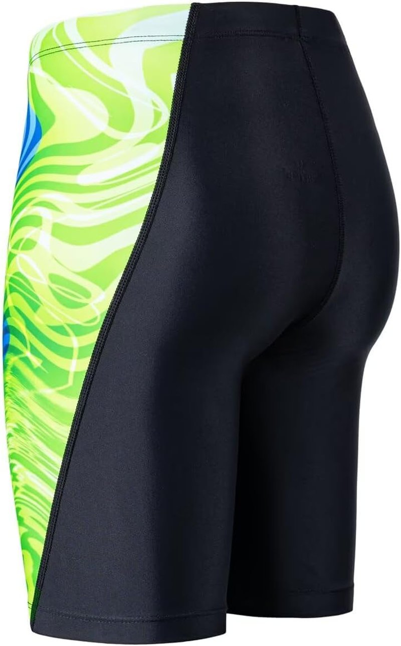 Boys Swim Jammers - Youth Competitive Swim Team Shorts | Athletic UPF 50+ Swimwear