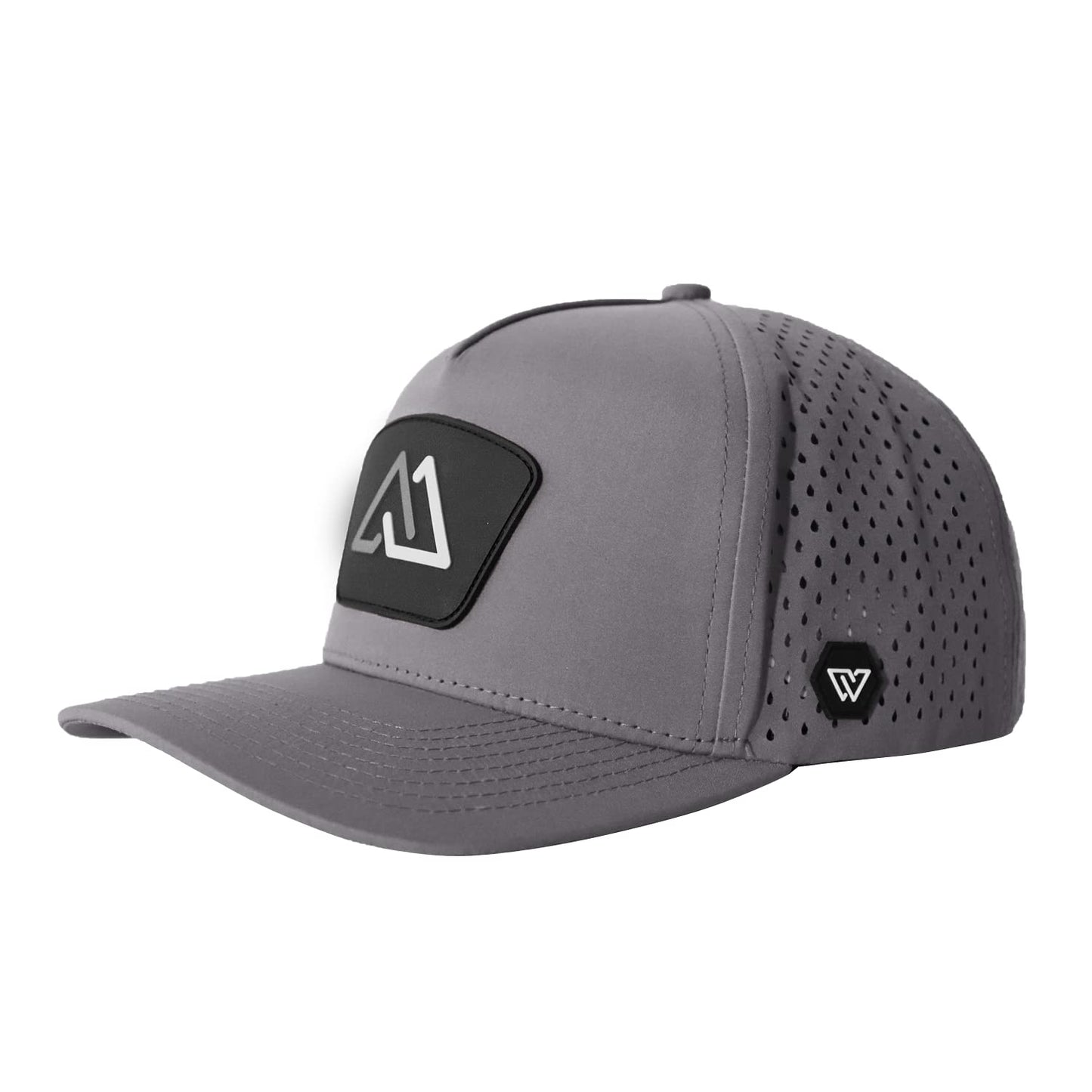 The Mountains Performance Hat- Unisex Baseball Cap - Outdoor Hats (Grey)