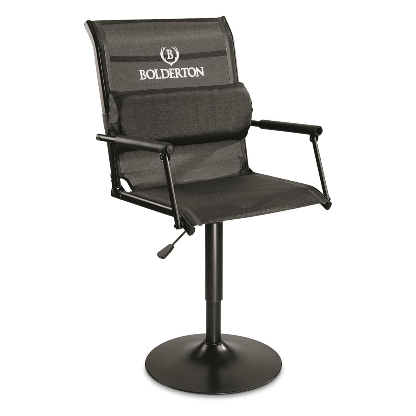 Bolderton XL Swivel Tower Hunting Blind Chair, Swivel Hunting Chair for Deer Stand