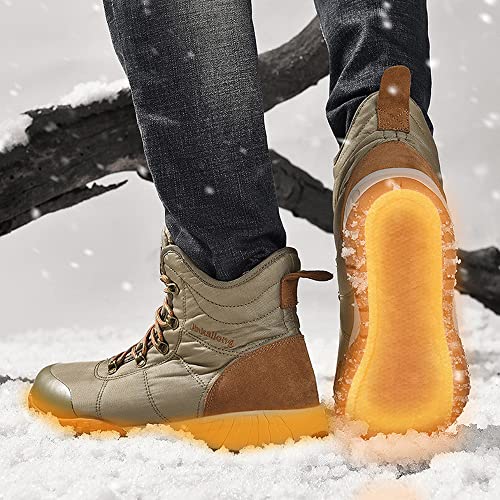 Insole Foot Warmers - Long Lasting Safe Natural Odorless Air Activated Warmers Instant Warm Up to 8 Hours of Heat - Disposable Heating Pack for Skiing, Winter Hunting - 16 Pairs feet Warmers for Men