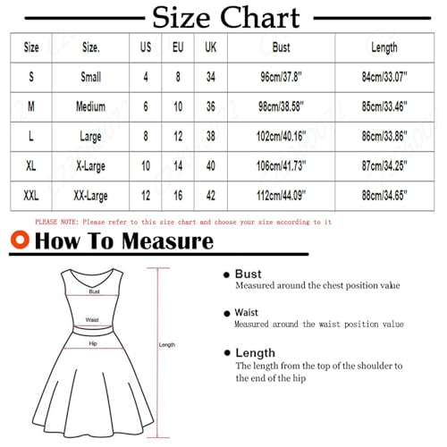 Borniu Summer Dresses for Women 2024 Casual Beach Sleeveless Tank Dress Crewneck Swing T Shirt Dresses Pockets Loose Sundress Style B-white