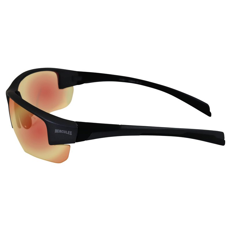 Global Vision GTR Hercules 7 Auto-Darkening Photochromic Safety Sunglasses Black Frame G-Tech Red Lens ANSI Z87.1+