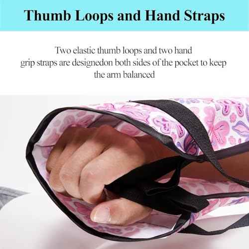 Arm Sling for Women with Strap Cushion, Fashion Shoulder Brace Support Immobilizer for Shoulder Elbow Wrist Injury, Padding Arm Support Sling for Women Men Youth Right & Left (Butterfly)