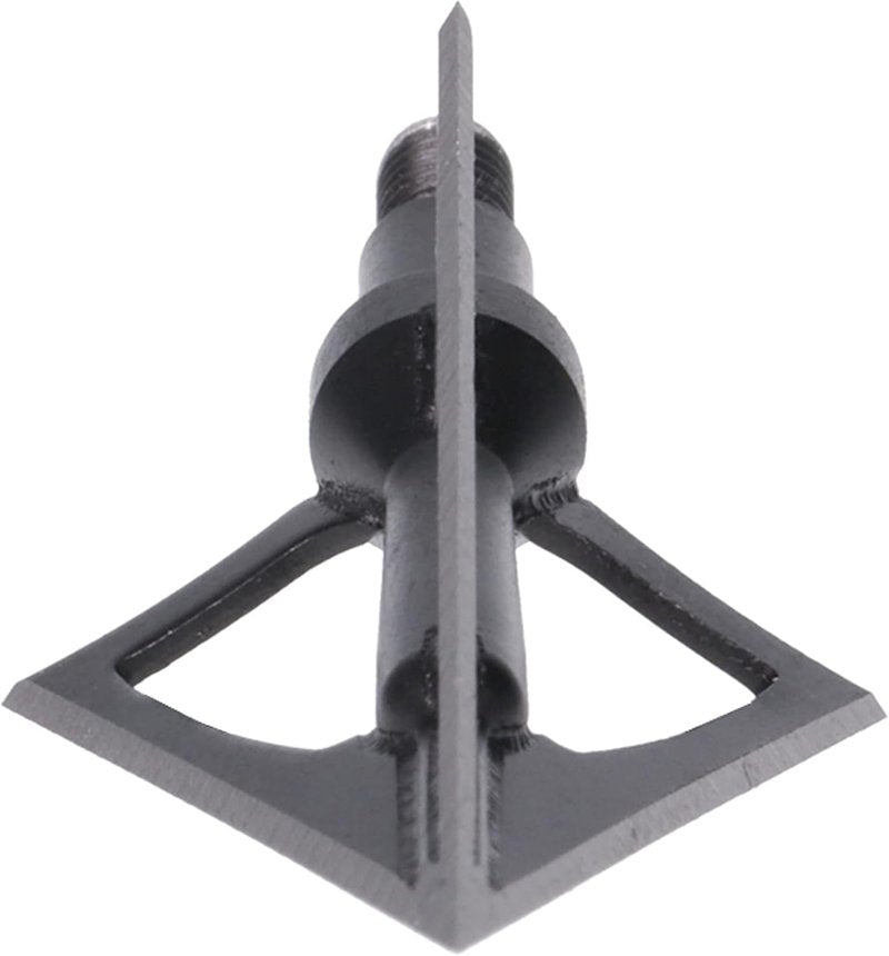 NAP Hellrazor Broadhead Set - Solid Steel Fixed Blade for Big Game Hunting | 3 Pieces